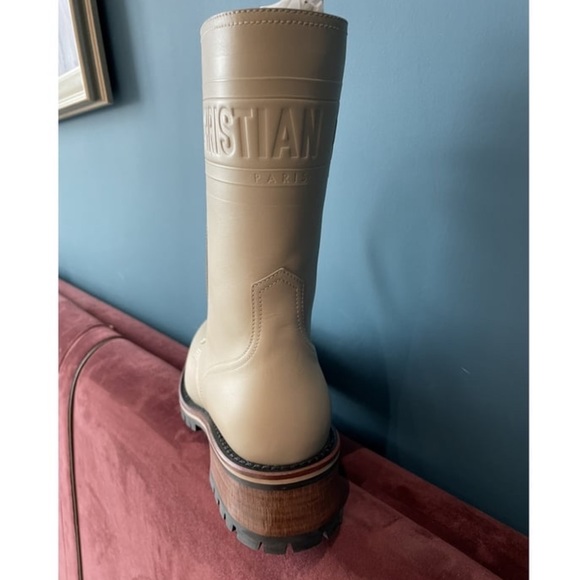 DIOR ANKle lace up Logo boots - Picture 5 of 5